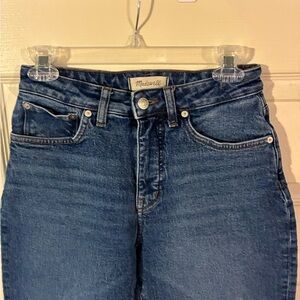 Madewell High-Rise Jeans in Medium Blue Wash